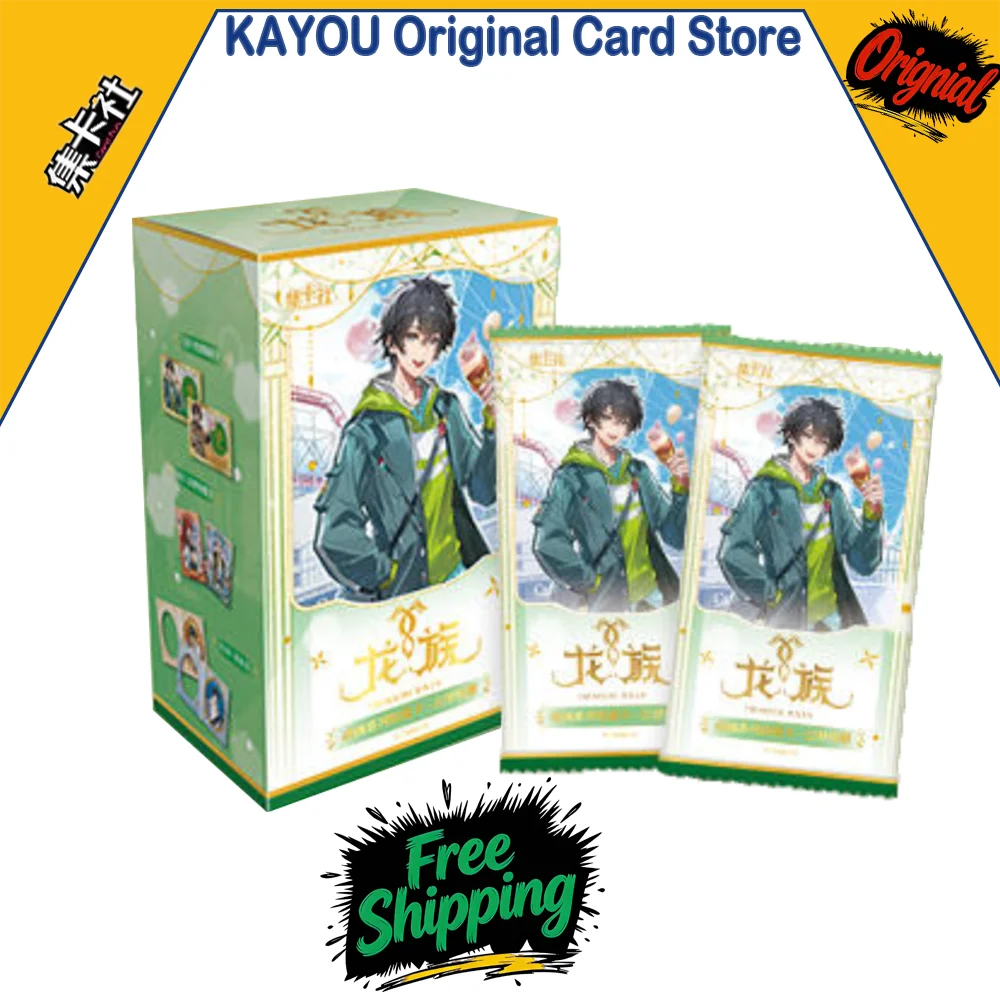 DragonRaja Fantasy and Reverie Trading Cards Collection Card Anime Character Desktop Ornament Collection Model Surprise Bag Gift