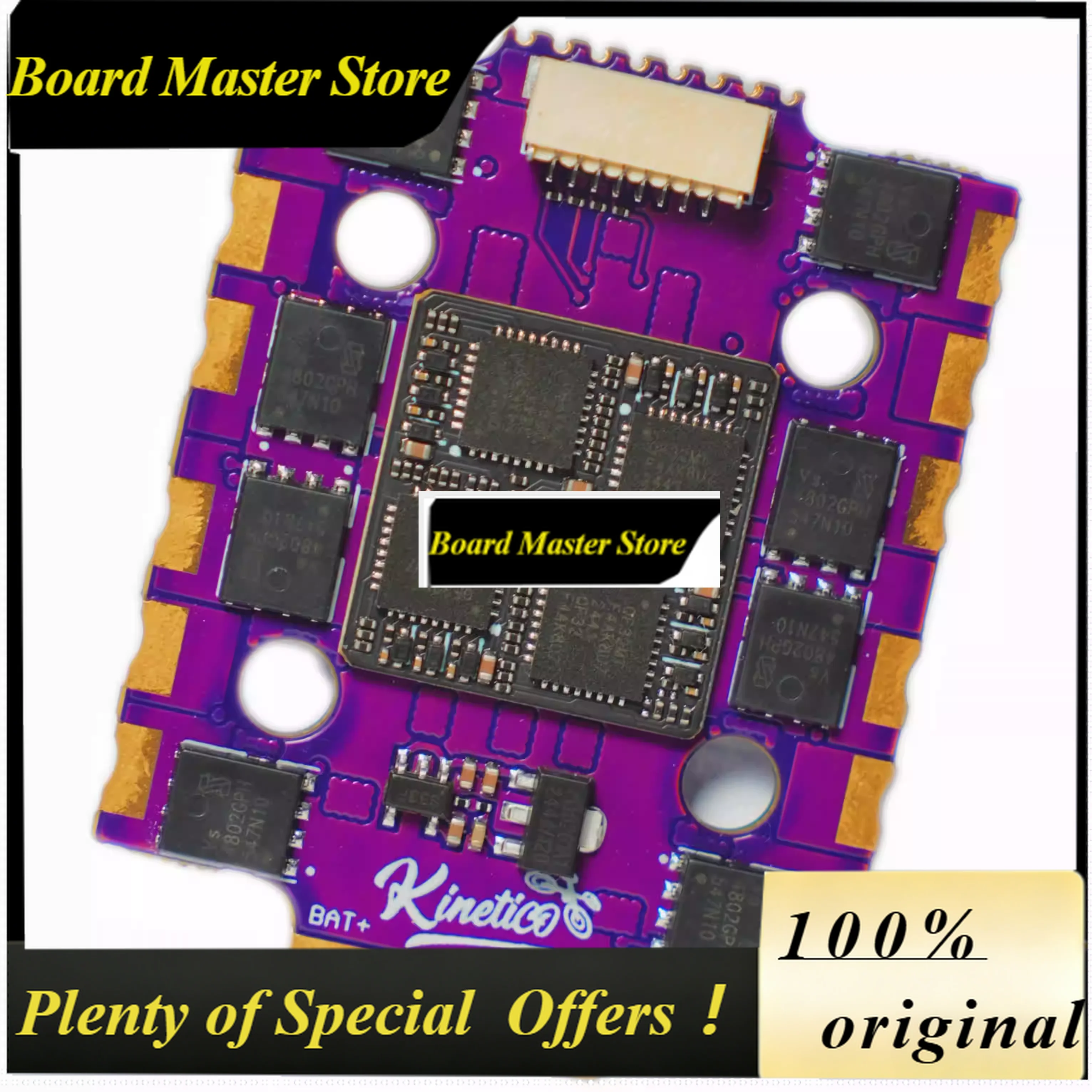 BoMaSKinetico 60A 4in1 ESC 32.10 Firmware High Performance For FPV Racing Drone Competition