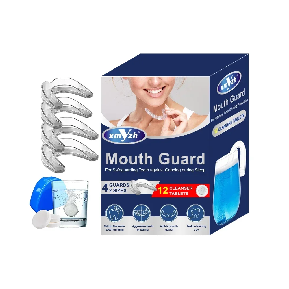 Custom Anti-Snoring and Teeth Grinding Mouthguard Kit Manual Plastic Sleep Protection Dental Equipment