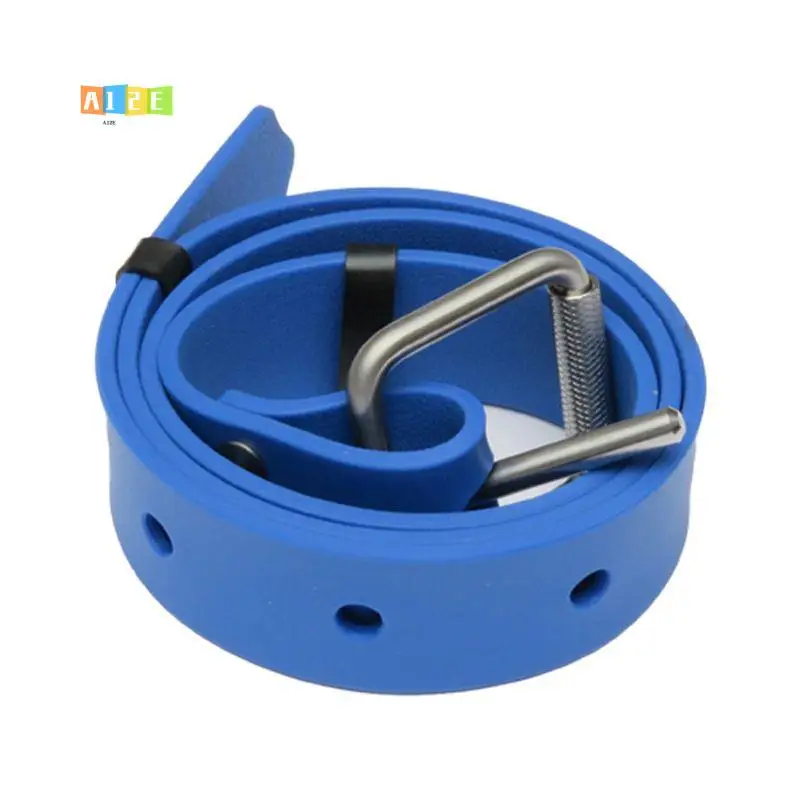a12e-85cm-1-quick-release-buckle-silicone-diving-quick-release-buckle-for-scuba-freediving-fishing-blue