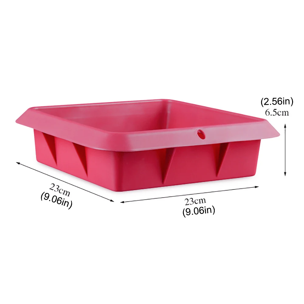 Silicone Baking Pan Square Cake Silicone Mold For Baking Chocolate Mousse Bread Pan Loaf Tin Cake Molds Kitchen Tools