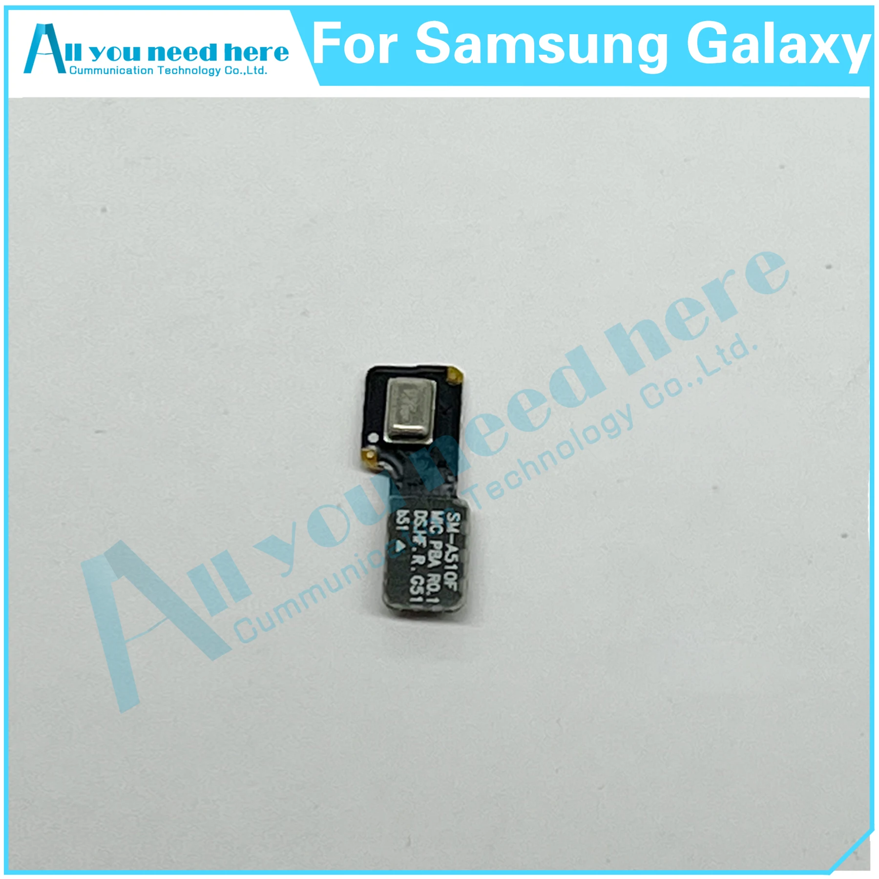 For Samsung Galaxy A5 2016 SM-A510F A510F Mic Speaker Microphone Transmitter Replacement