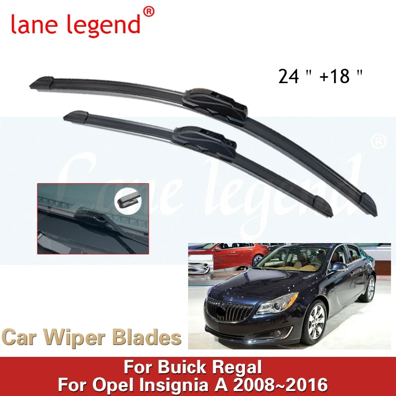 

For Opel Insignia A 2008~2016 MK1 Vauxhall Holden Buick Regal Accessories Car Front Windscreen Wiper Blade Brushes 2009 2010