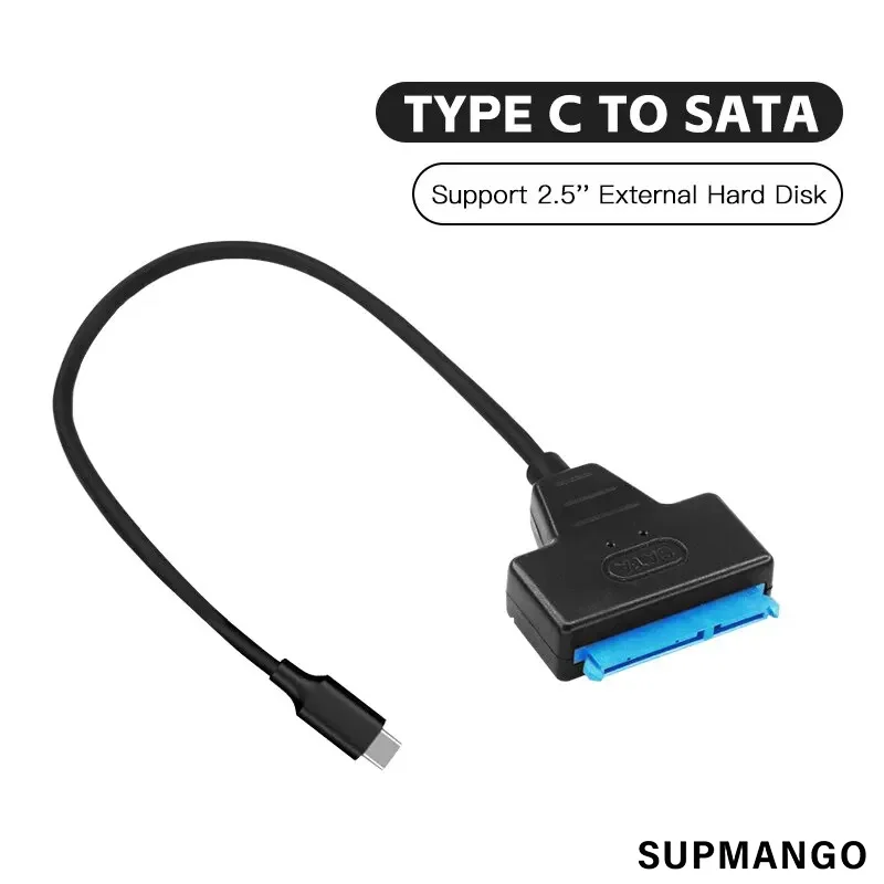 SATA To USB 3.0 / 2.0 Cable Up To 6 Gbps For 2.5 Inch External HDD SSD Hard Drive SATA 3 22 Pin Adapter USB 3.0 To Sata III Cord