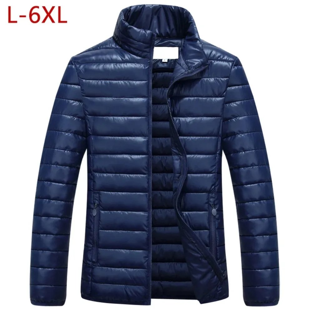 

L-6XL Plus Size Thicken Baggy Jacket Men Cotton Casual Winter Warm Parka Windbreaker Outwear Coat Bomber Streetwear Varsity 5XL