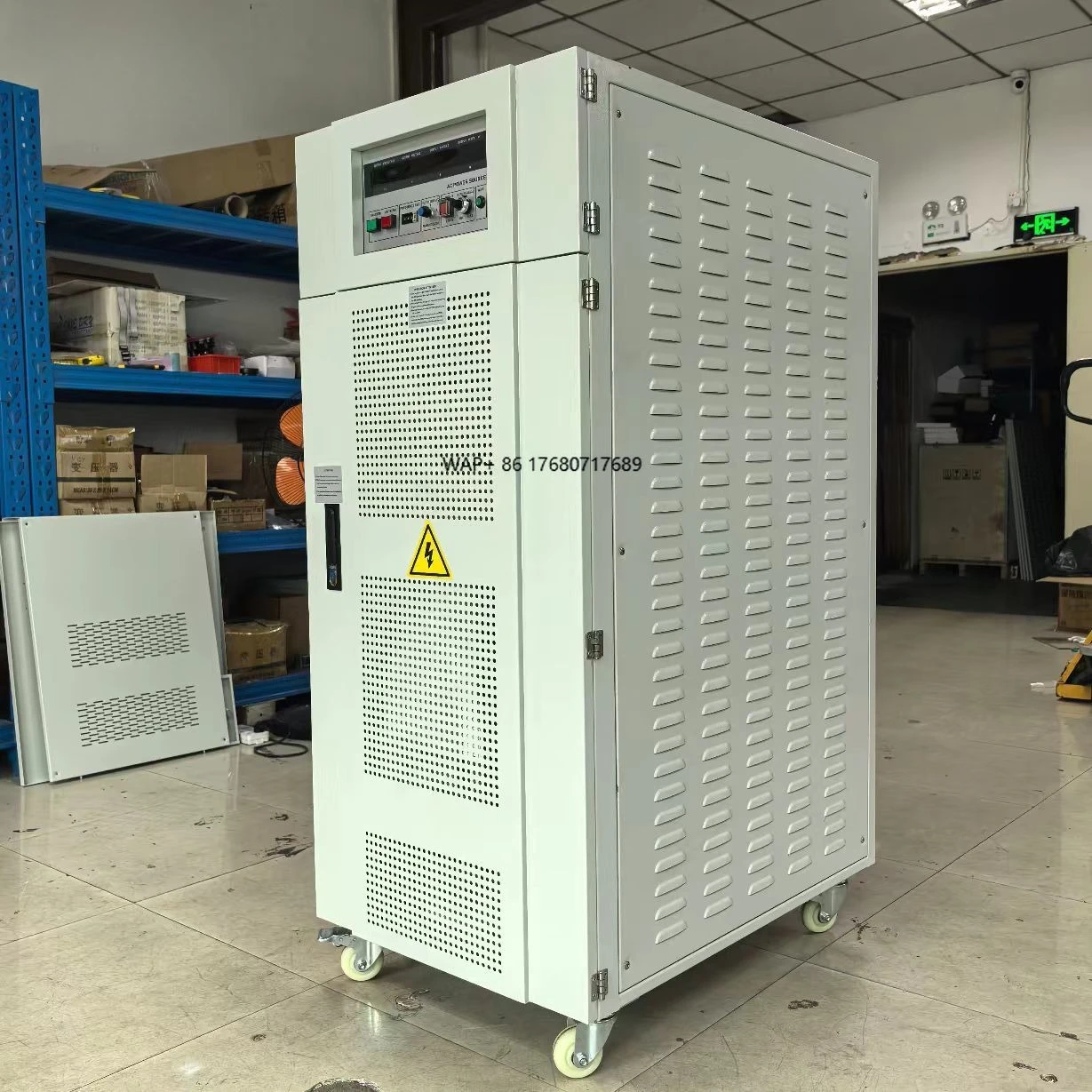 

20kVA 3 Phase AC Variable Frequency Converter 115v 60Hz to 380v 50Hz Power Supply Stabilizer