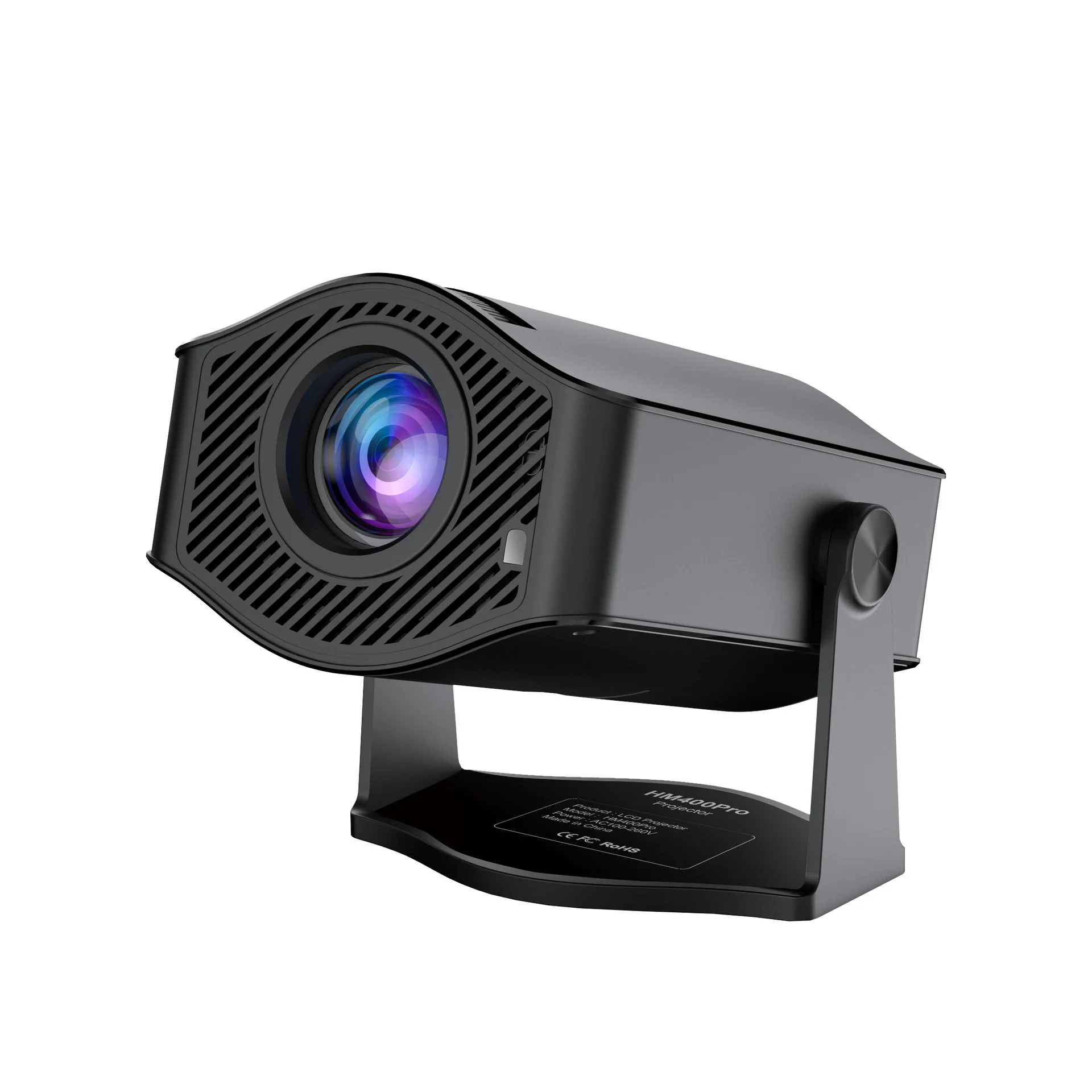 For HM400Pro projector home bedroom high definition 1080p barrel portable home theater projector