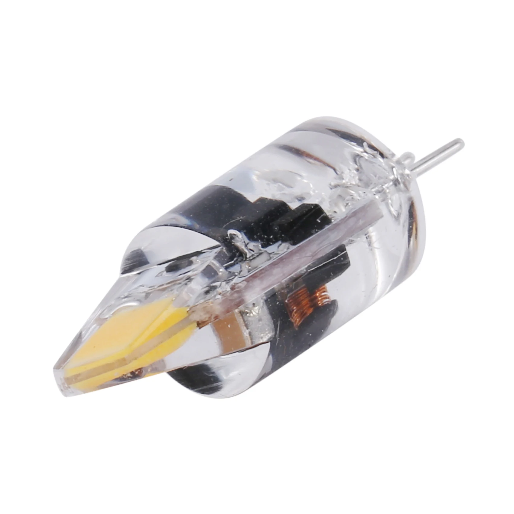 Hot G4 Bulb 2W G4 Led Bulb Is Equivalent to 20W G4 Halogen Bulb Replacement Part,G4 Base Ac/Dc12V-24V, Warm White 10Pcs