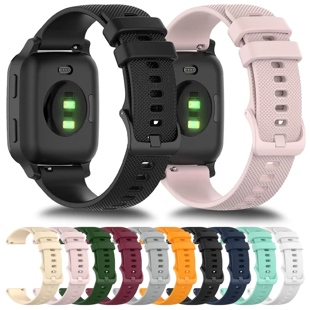 

Силиконовый ремешок 20 мм 22 мм для Huami Amazfit BALANCE/Active 2/GTS 4/2 Mini GTR 4 3 2e, ремешок для умных часов Amazfit Bip 3/Bip U Pro