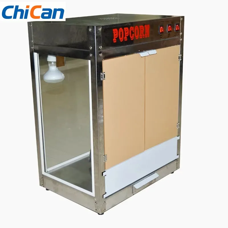 Máquina de Palomitas Automática, Máquina Eléctrica Comercial para Hacer Palomitas, Máquina Eléctrica para Hacer Arroz Inflado, Palomitera Automática Comercial