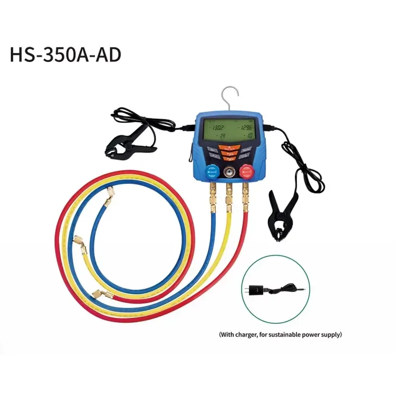 High Precision Digital Display Pressure test Gauge for Refrigerant HS-350A-AD