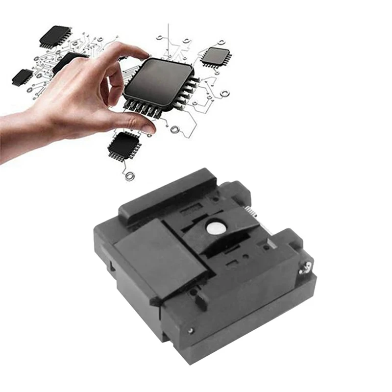 QFN-16(24)B-0.5-02 Programming Base Tester For QFN16 IC Chip Burning Test Tester