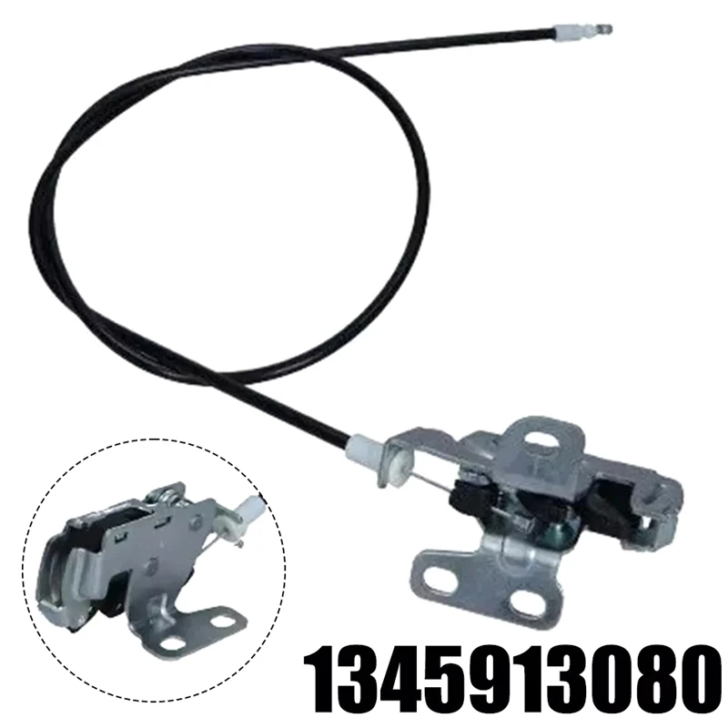 Left Rear Trunk Lid Lock Catch Cable For Fiat Ducato Boxer Relay 1345913080 1362415080 1379730080