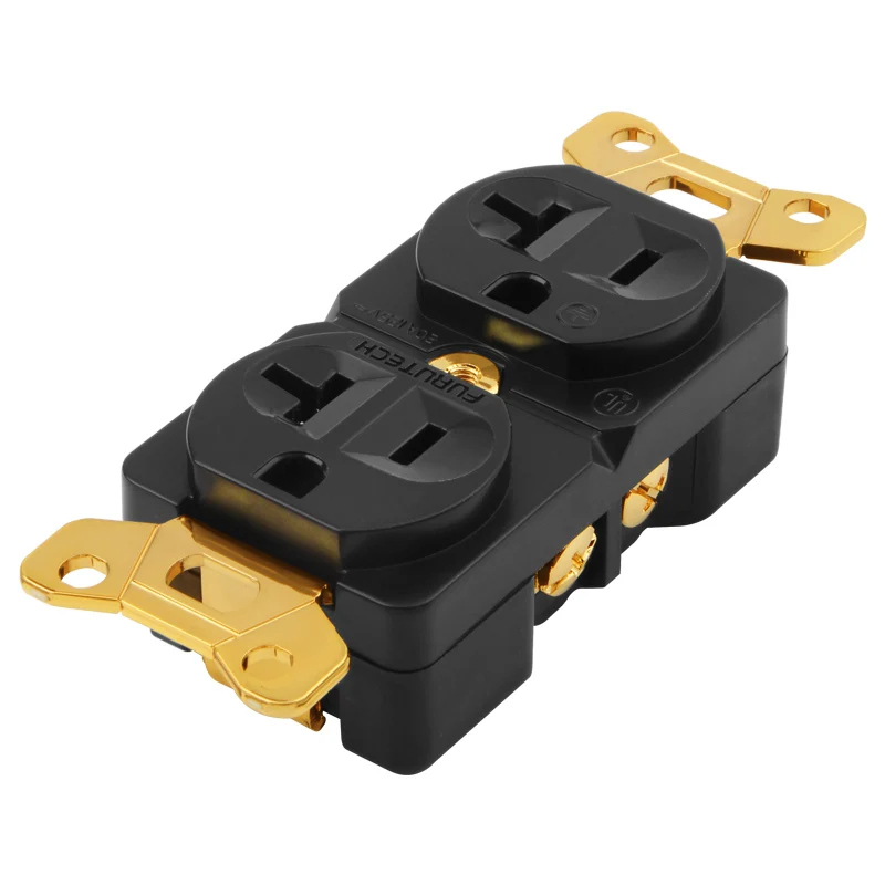 FURUTECH single crystal copper American standard power socket core 20A wall plug HIFI audio special 86 tail seat