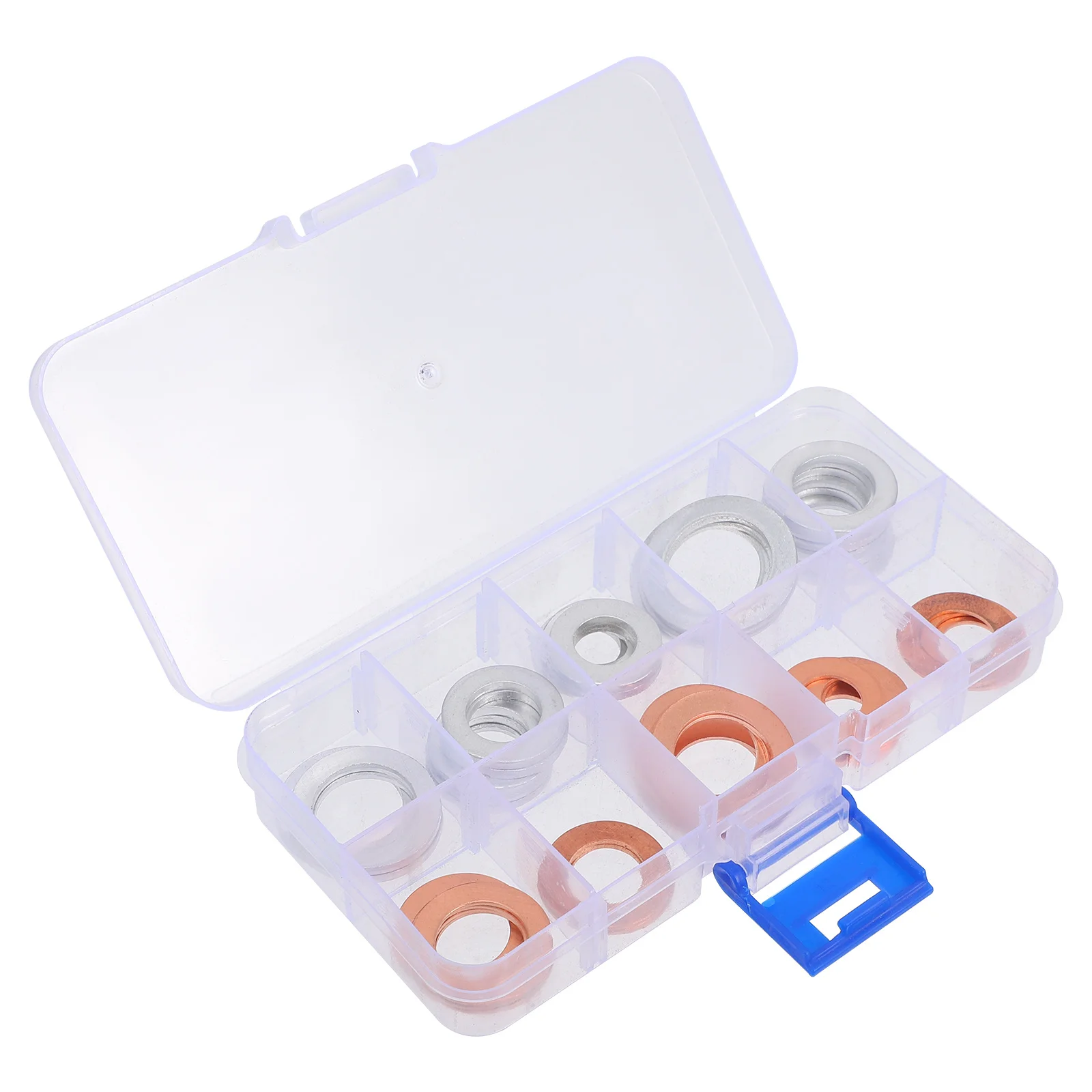 

42pcs Car Engine Oil Drain Plug Gaskets Replacement Aluminum Washers Leak Proof Durable Easy Install Compatible Models Auto
