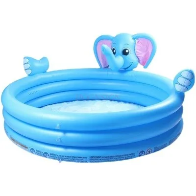 Family Children's Slide Inflatable Swimming Pool Baby Water Playing Entertainment Thickened Baby Ball Pool Beach Pool