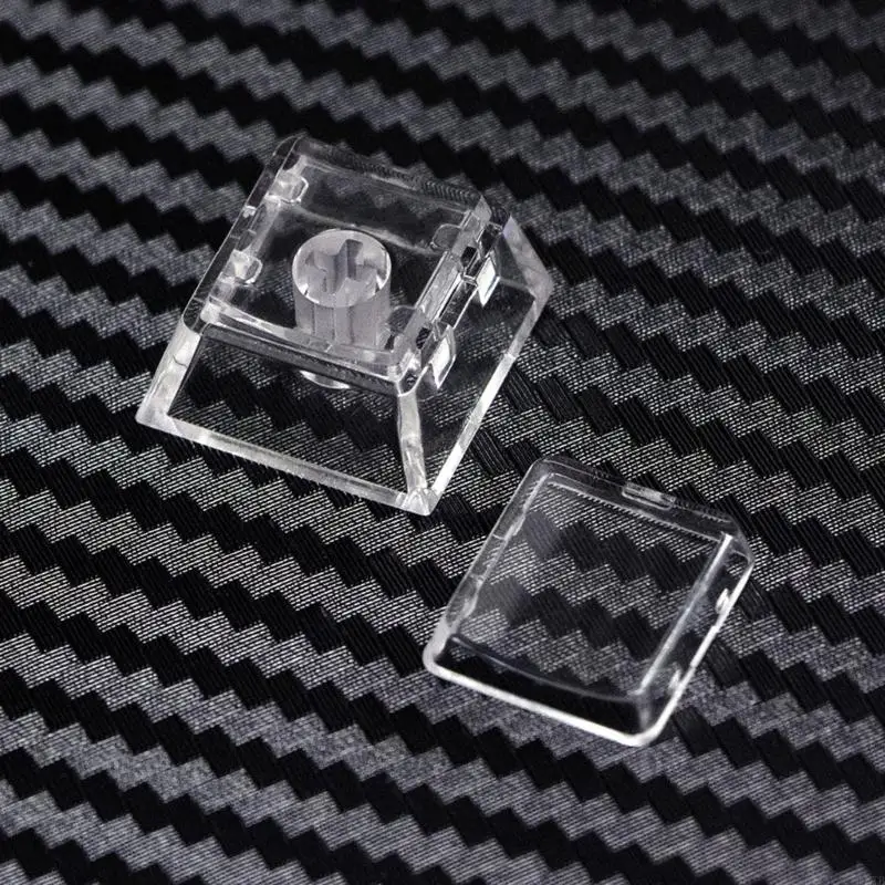 

1U/2U Clear Keycaps With 95% Light Transmission For Mechanical Keyboards Original Height Durability PC