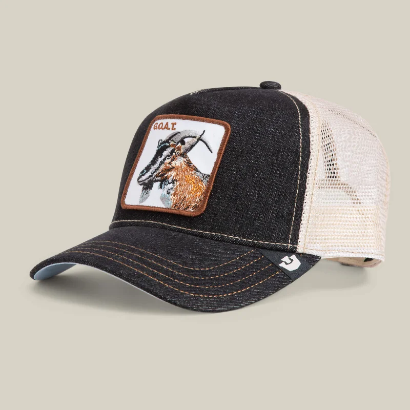 

Goorin Bros The Original Trucke The Goat Mens Winter Caps Soft Cap Baseball Cap Animals Black Hat Caps