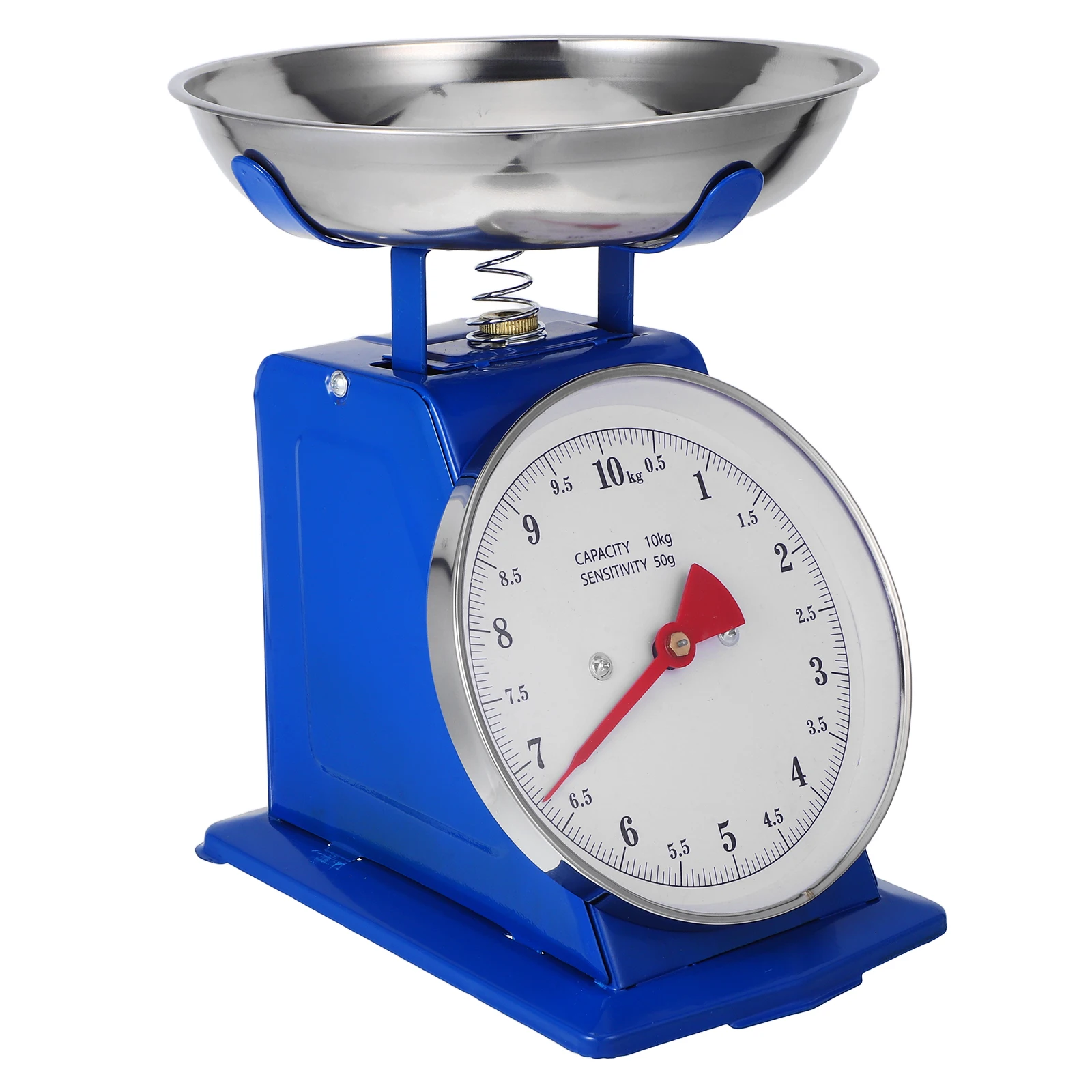 

Kitchen Scale Food Mechanical Analog Weight Stainless Steel Baking Coffee Bean Meat Bread Detachable Iron Cooking Dry