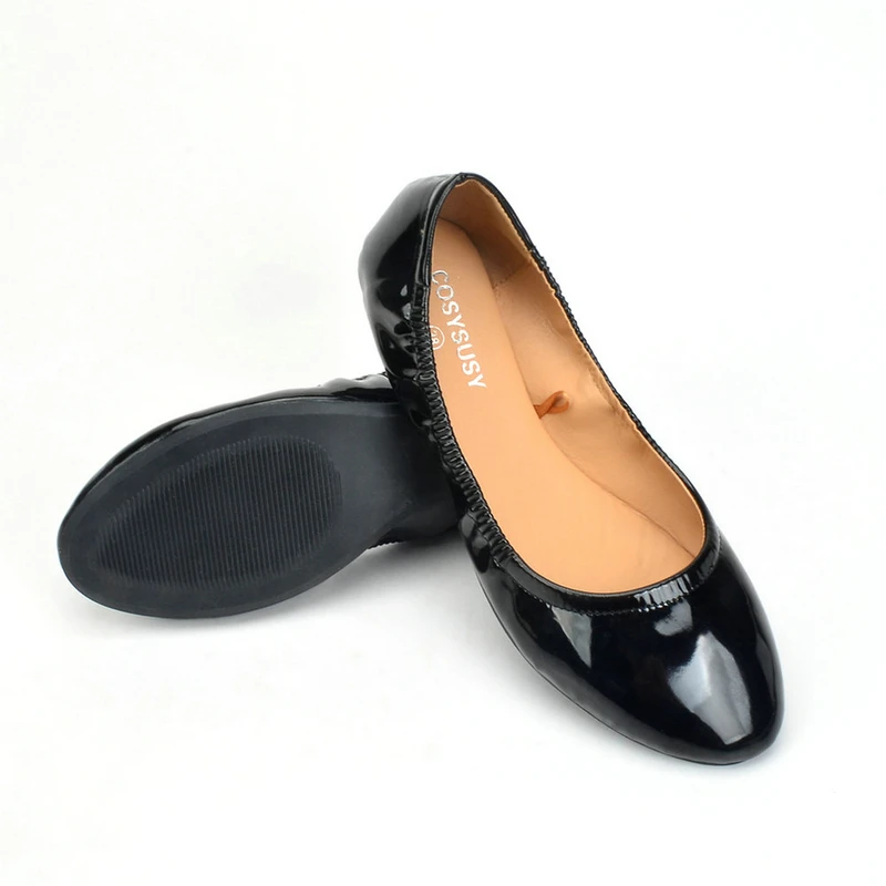 Foldable ballet shoes, available in three colors, perfect for commuting and leisure to fit your feet perfectly