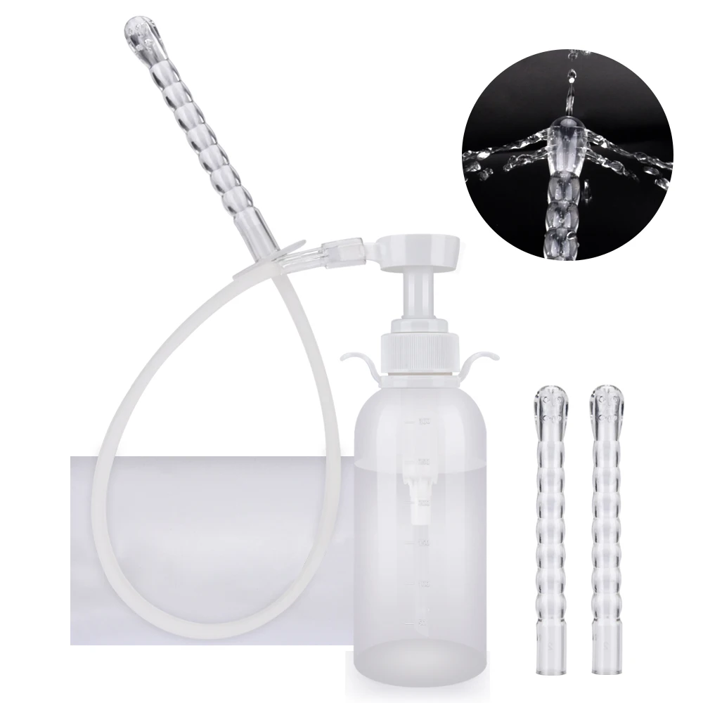 Nieuwe 300Ml Herbruikbare Vaginale Irrigator Spuit Anale Reiniger Klysma Vaginale Irrigator Set Vrouwelijke Vaginale Irrigator Douche Set