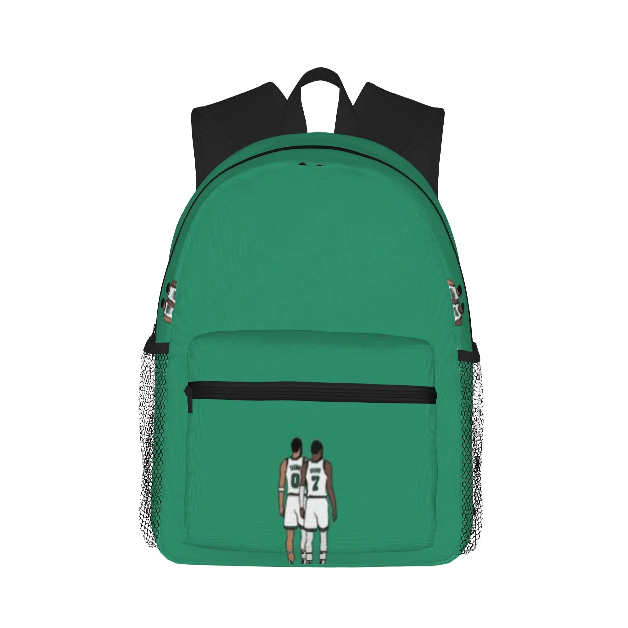

Jayson Tatum and Jaylen Brown Back-To Casual Backpack for Students and Adults Feminina backpack