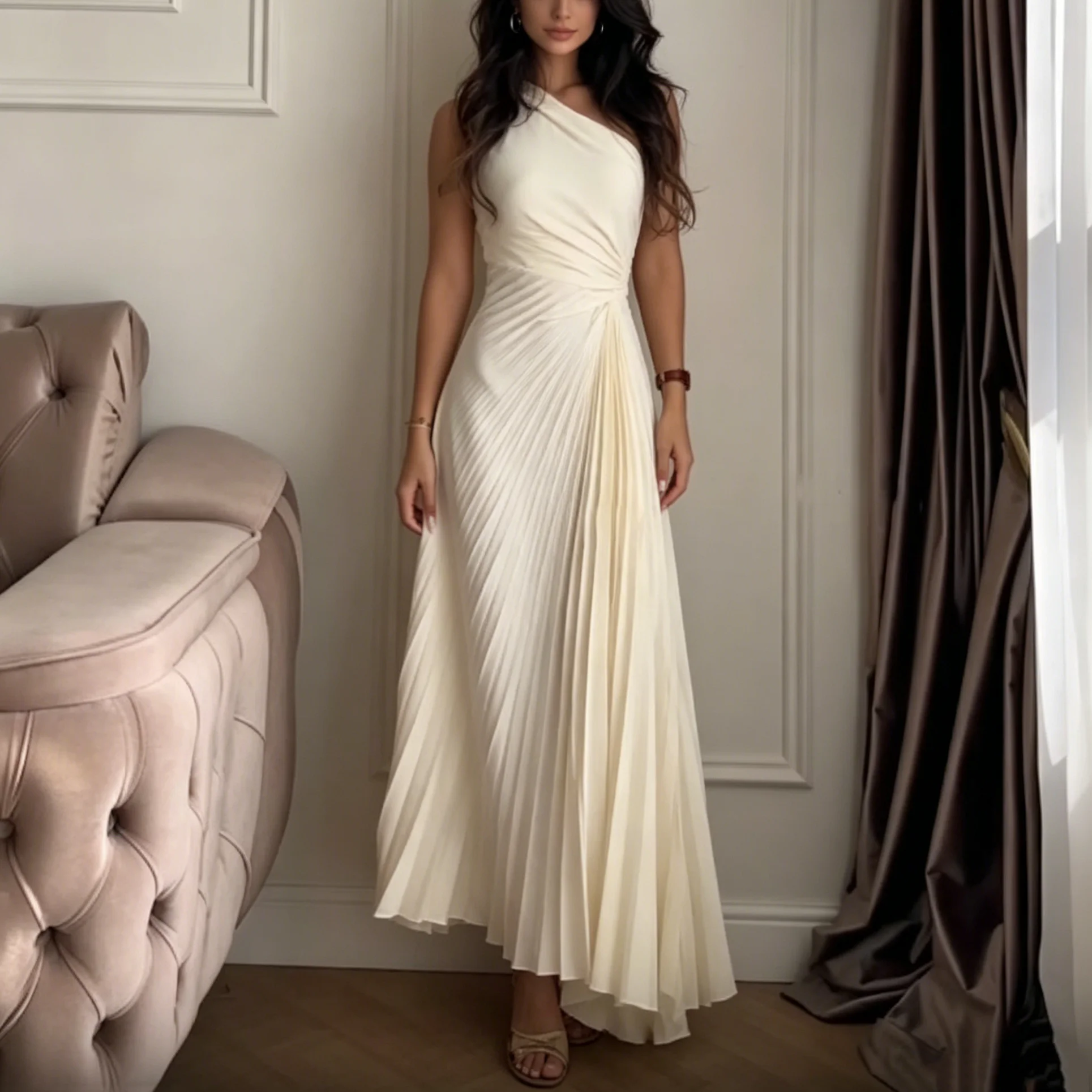 

2026 New Maxi Dress Women Elegant Sleeveless High Waisted Bodycon Long Dress Spring Summer Casual Party Dresses