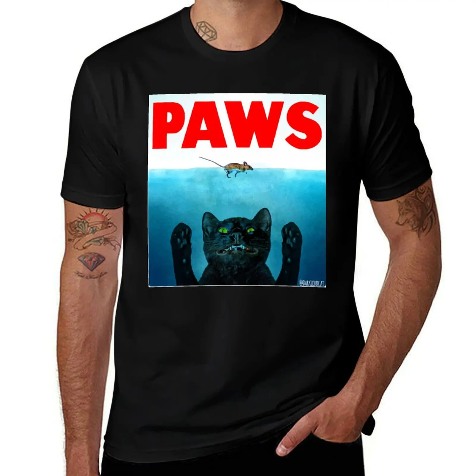 PAWS T-Shirt sports fans anime t shirts boys whites for a boy mens t shirts top quality