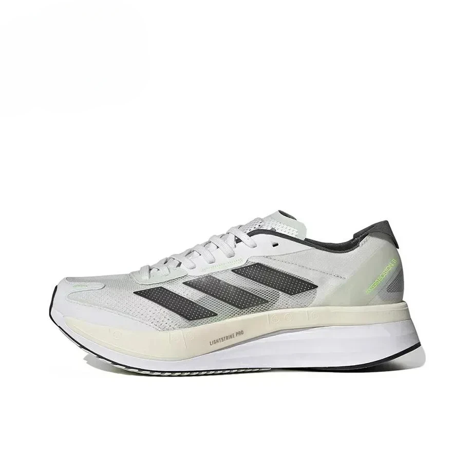 Adidas Adizero Boston 11 Men's and Women's Breathable, Wear-resistant, Simple Outdoor Sports Shoes, Versatile Running Shoes