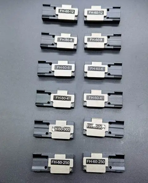 

Fiber Holder For Ribbon Fiber Fusion Splicer FSM-17R FSM-50R FSM-60R FSM-70R FSM-88R FSM-11R 4 6 8 12 Core Ribbon Fiber Clamp