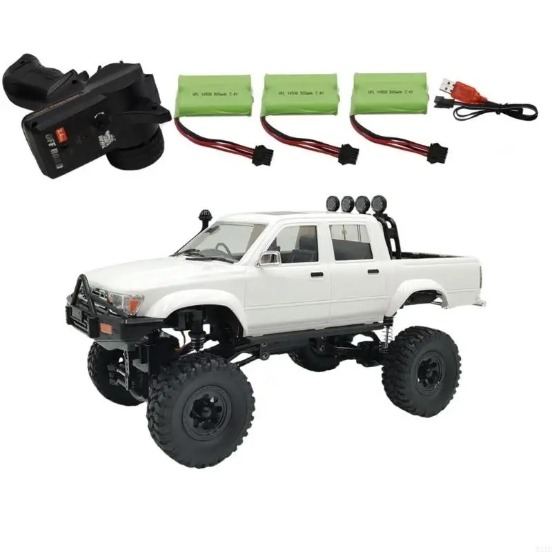 1/16 Offroad Car Toy for Child Remote Control Crawler Car Toy with Strong Suspension Adult Kids Model Vehicle Party Gift