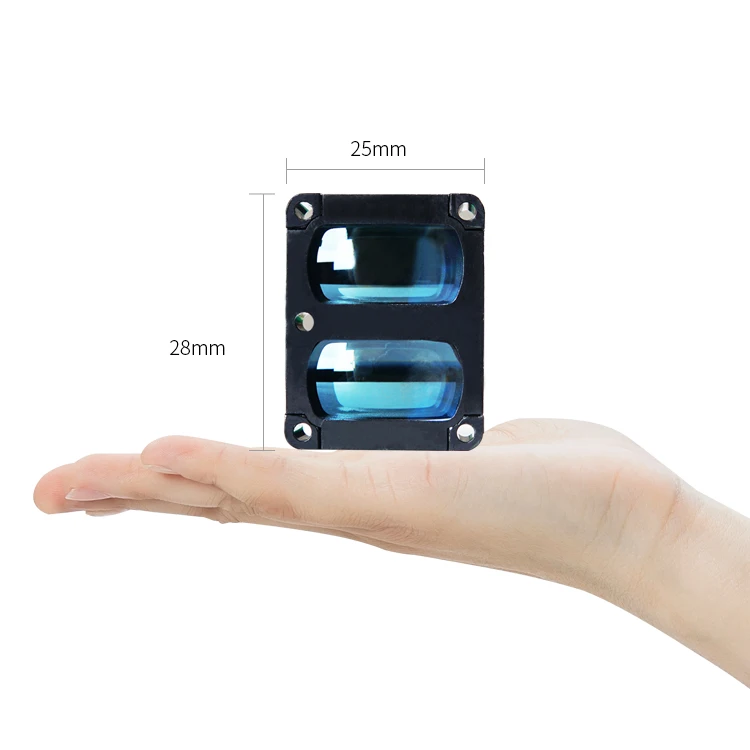 Laserafstandsmetermodule 1200 m lange afstand Goedkope afstandsmetermodule Waterdicht IP67