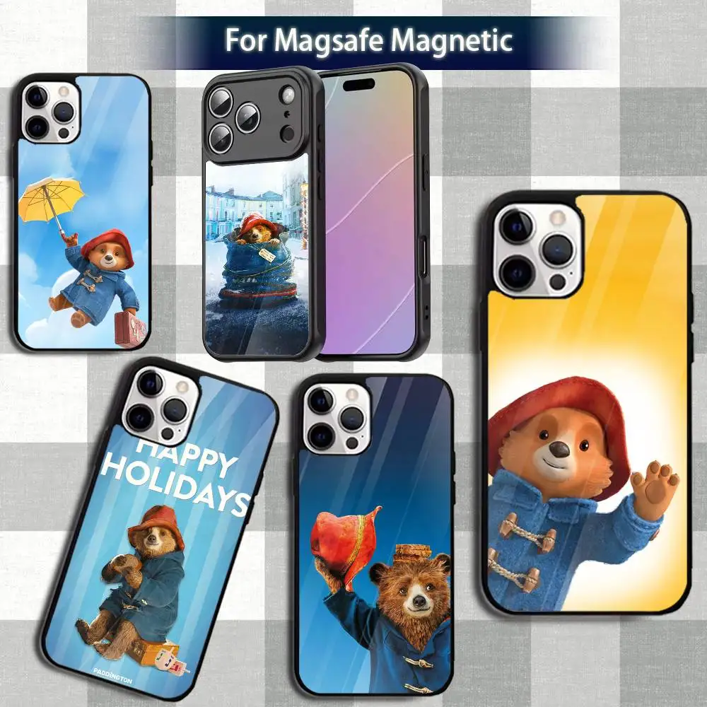 

Popular PaddingtonS B-Bear Phone Case For iPhone 13,12,15,17,11,16,14,Pro,Max,Plus,Mini,Magsafe,Magnetic Wireless Charging Case