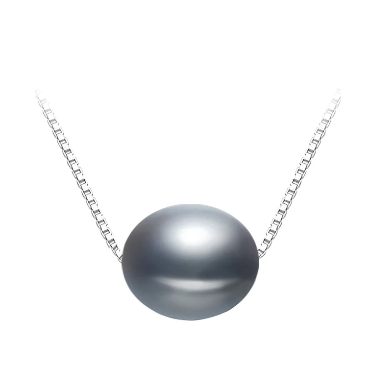 

Classic Single Freshwater Pearl Pendant For Women White Black Natural Pearl Pendants Wife Mother Party Gift