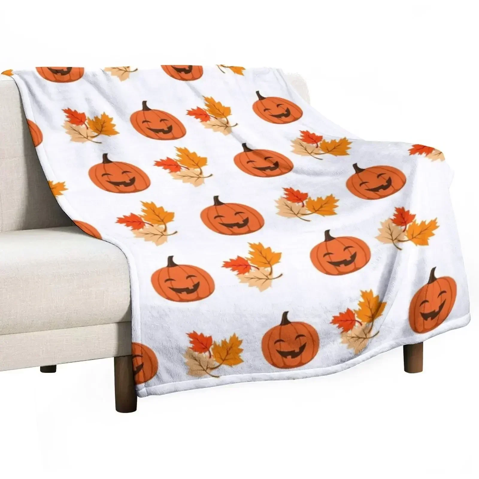 

Halloween pumpkin pattern Throw Blanket Blankets For Baby Kid'S christmas decoration Large Blankets