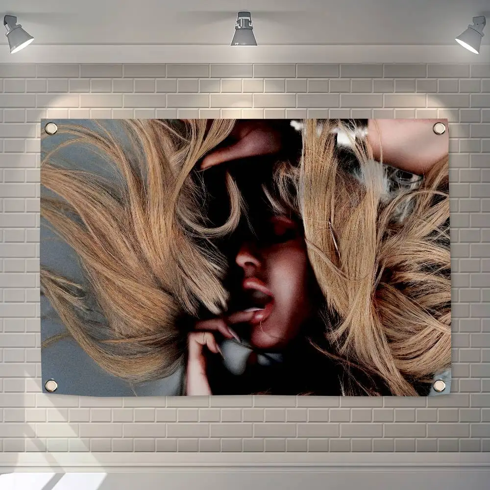 E-Ellie G-Goulding I Know Too Much 150x200cm 60x90cm Flag Decoration Outdoor Picnic Party Home Camping Party Art Hanging Banner