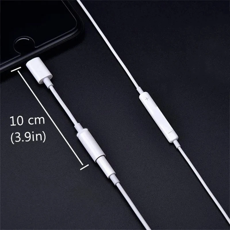 NNBILI For IOS Adapter to 3.5mm Jack AUX Cable For iPhone 14 13Pro Max Male to Female Adapter Headphone Converter Audio Splitter