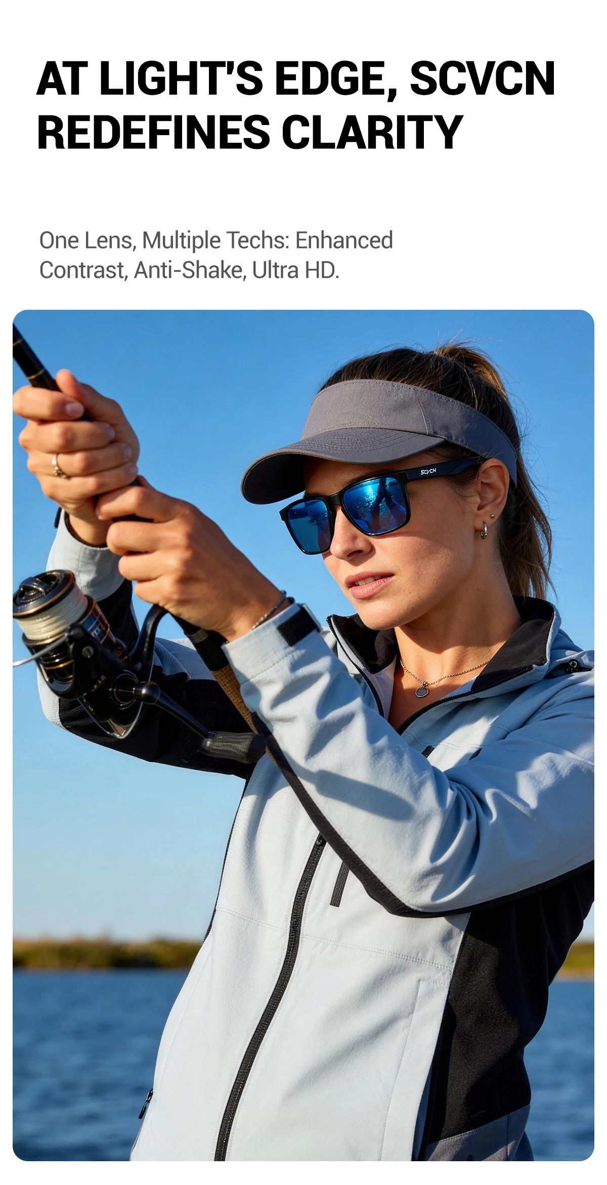 SVCN Neue Polarisierte Mode Sonnenbrillen Männer Frauen Outdoor Sport Radfahren Fahren Angeln Golf Reise Sonnenbrille UV400 Brille – Detail 6