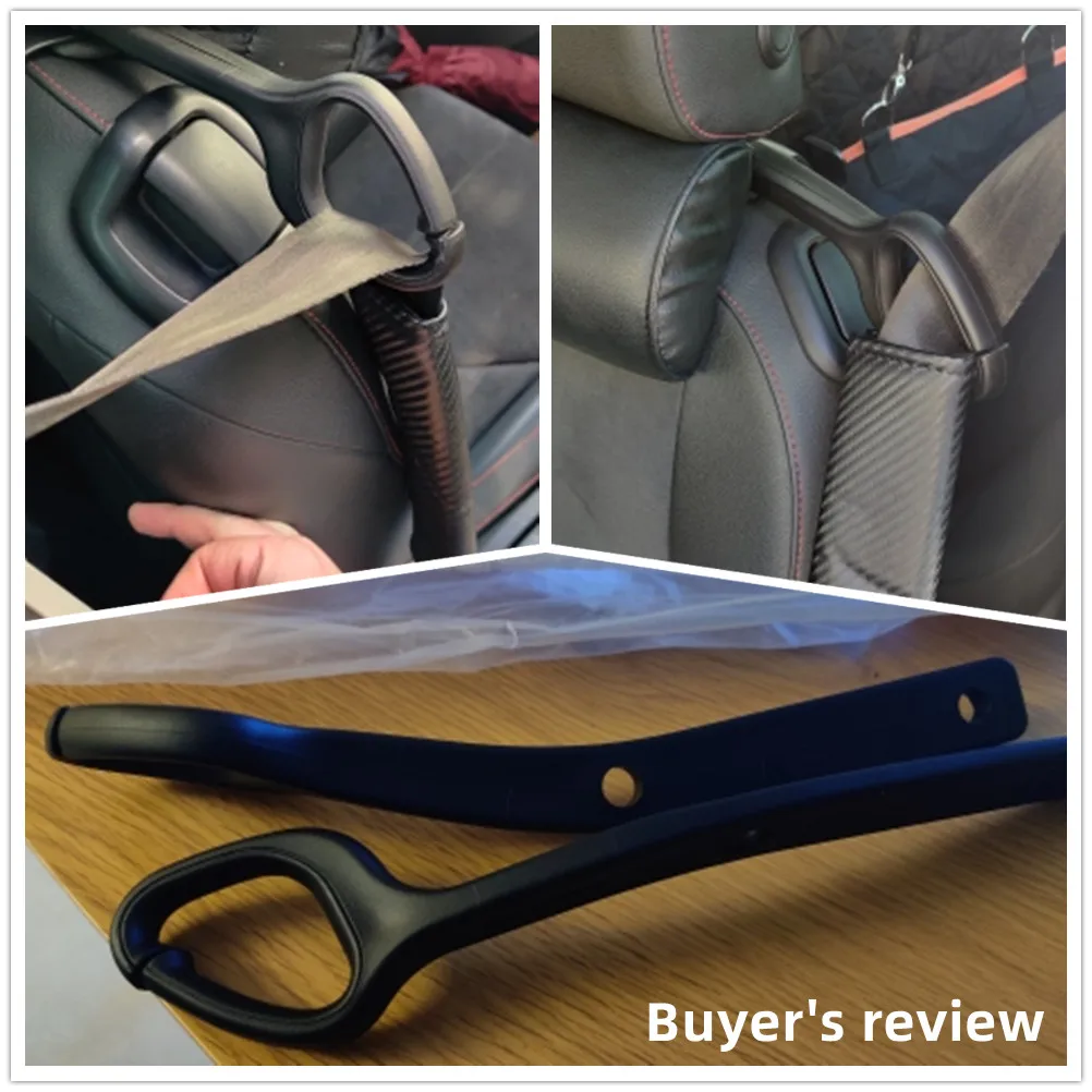 Front Seat Belt Holder Extension Guide Hook