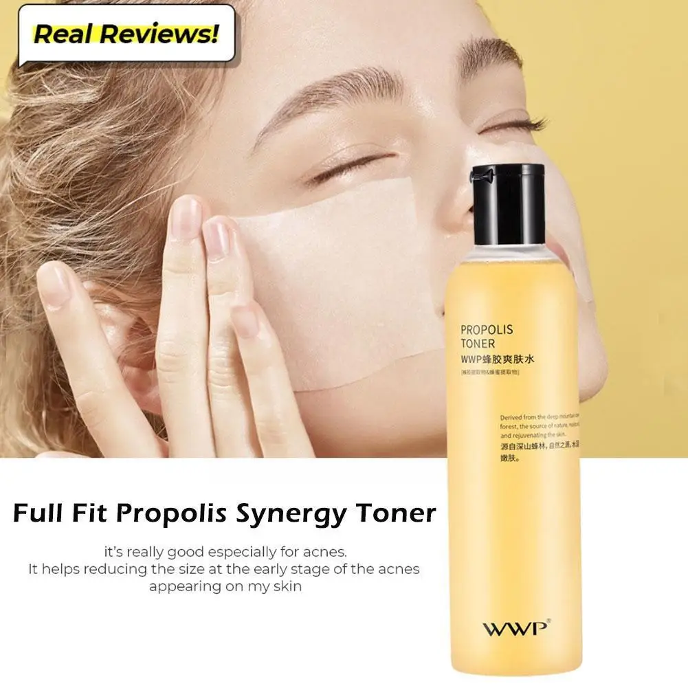 

Full Fit Propolis Synergy Toner Daily Boosting Korean Skin Shrink 245ml Pore Care Hydrating Essence Water Y4F9