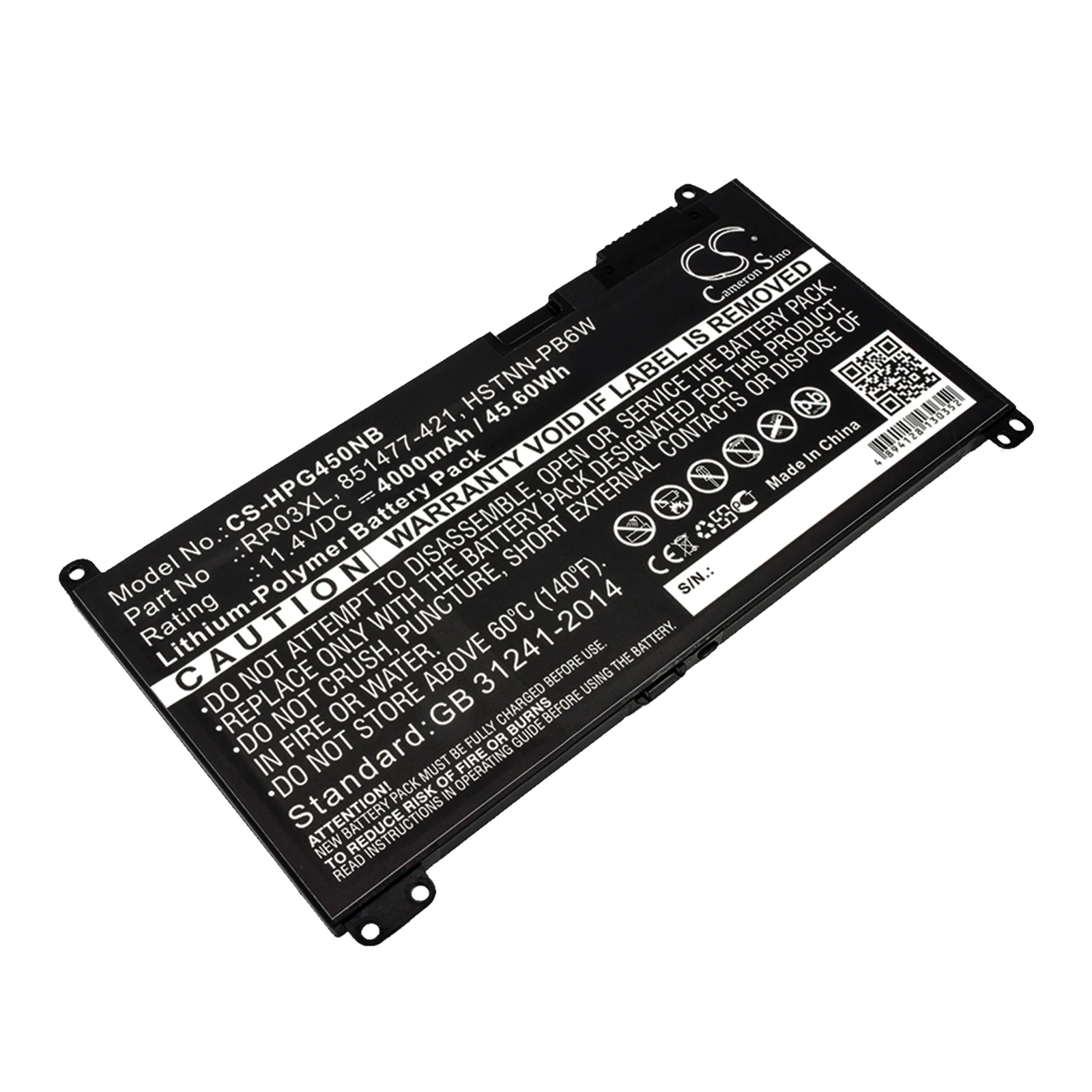 Li-Polymer Notebook Laptop Battery for HP,ProBook 430 G4 MT20 Zhan66 Pro G2 Zhan 66 Pro 13 G2,RR03XL 851477-421 HSTNN-UB7C