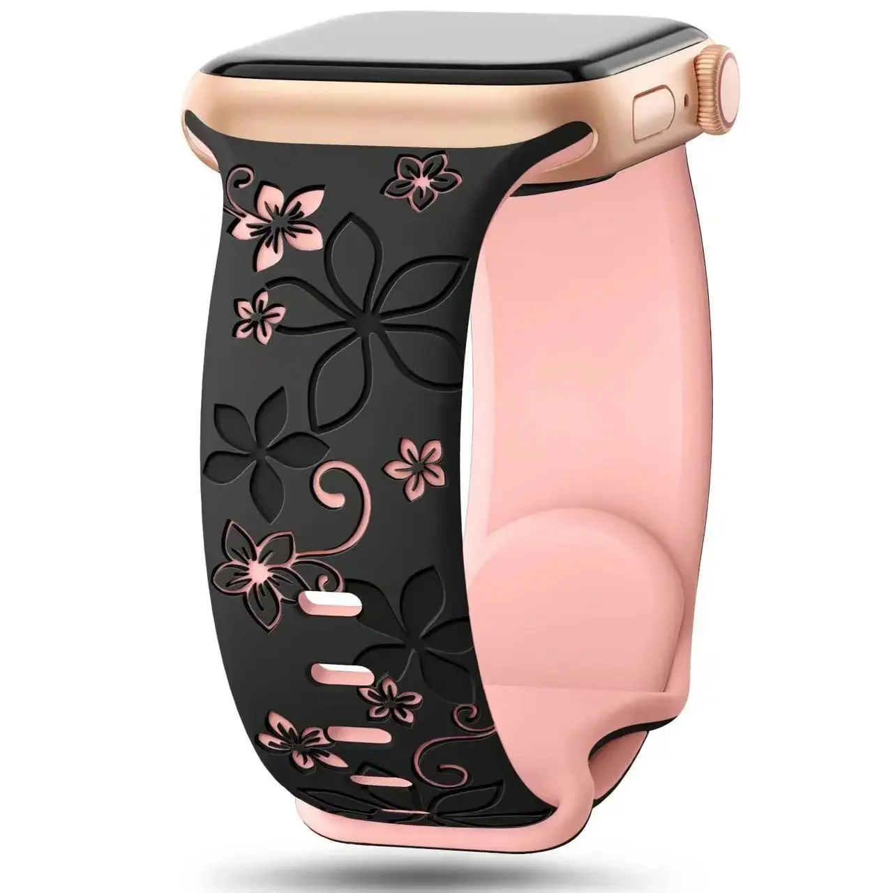 Gegraveerde band voor Apple Watch Band 46 mm 40 mm 44 mm 41 mm 42 45 49 mm siliconen armband voor iwatch serie 11 10 9 7 se 6 5 8 ultra