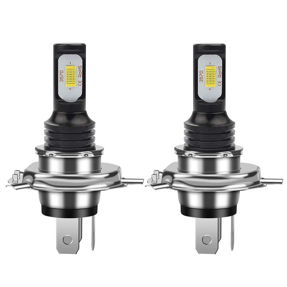 

2 x h4 H1 H3 H8 H9 Ultra Bright Headlamps Suite High Low Beam Fog Light Bulb White 6000k LED Car HeadLight h7 led Atuo Lamp DRL