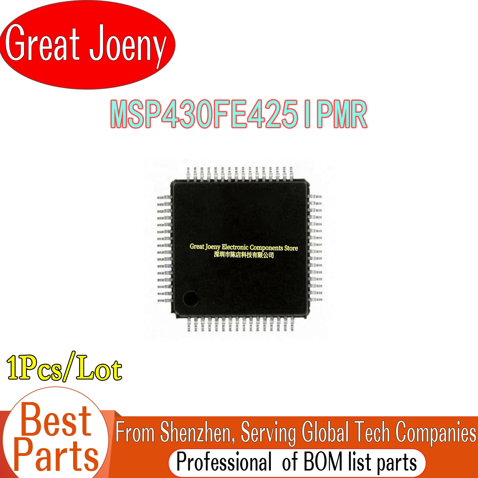 

New Original MSP430FE425IPMR M430FE425 IC MCU Chipset LQFP-64