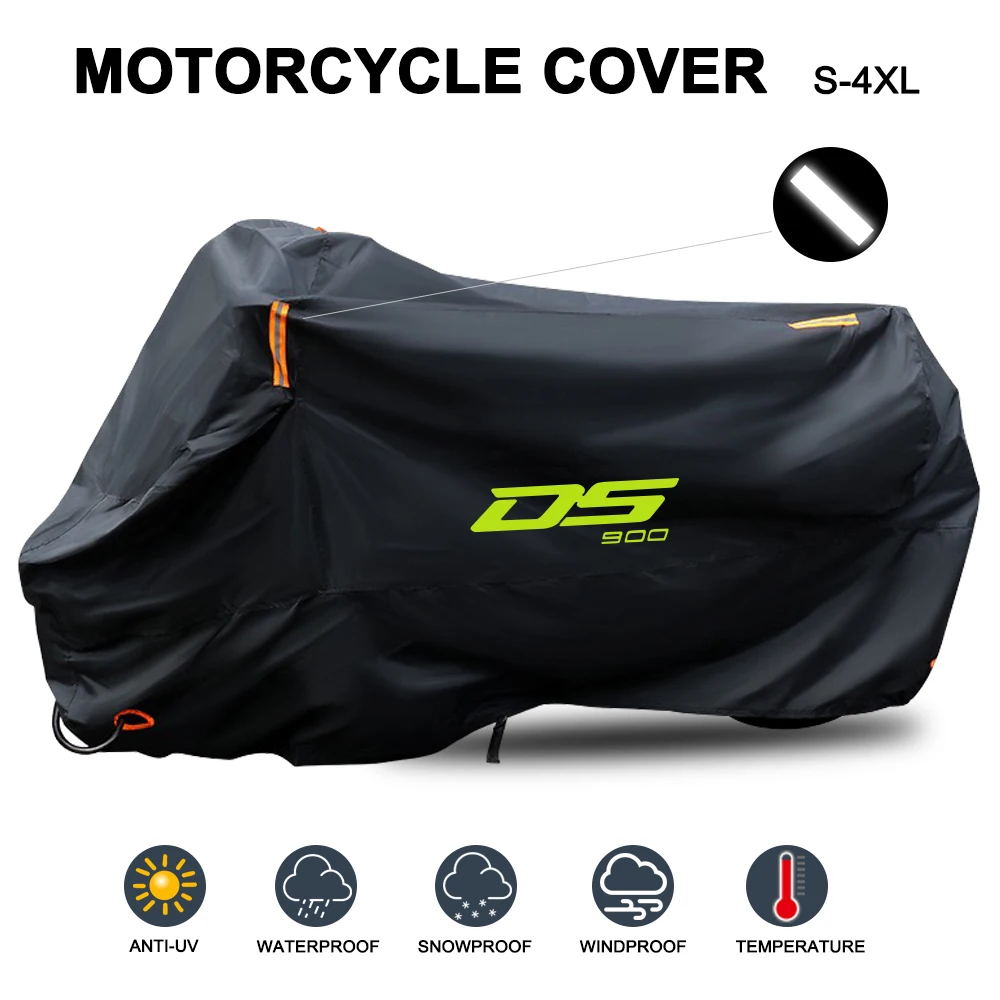 Motorcycle Cover Waterproof Outdoor All Season Dustproof UV Protective Moto Rain Cover for Voge Valico 900DSX 2024 ds900x