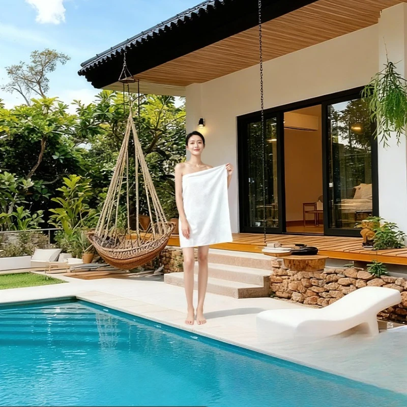 

Hotel special travel, individually packaged towels are thickened to increase portable travel