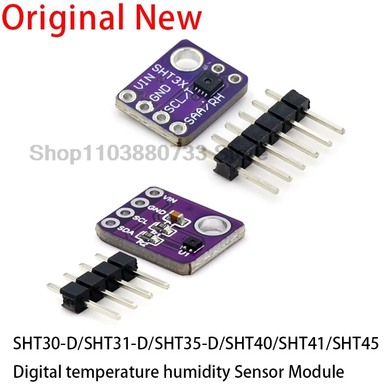 GY-SHT30-D GY-SHT31-D SHT35-D SHT40 SHT41 SHT45 Digital temperature and humidity sensor Breakout Weather for Arduino