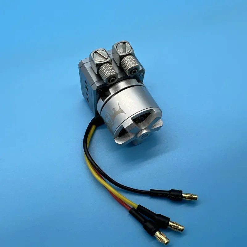 Alloy Mini Hydraulic Brushless Motor Oil Pump for 1/12 1/14 RC Excavator Bulldozer Trailer Car Truck DIY Parts