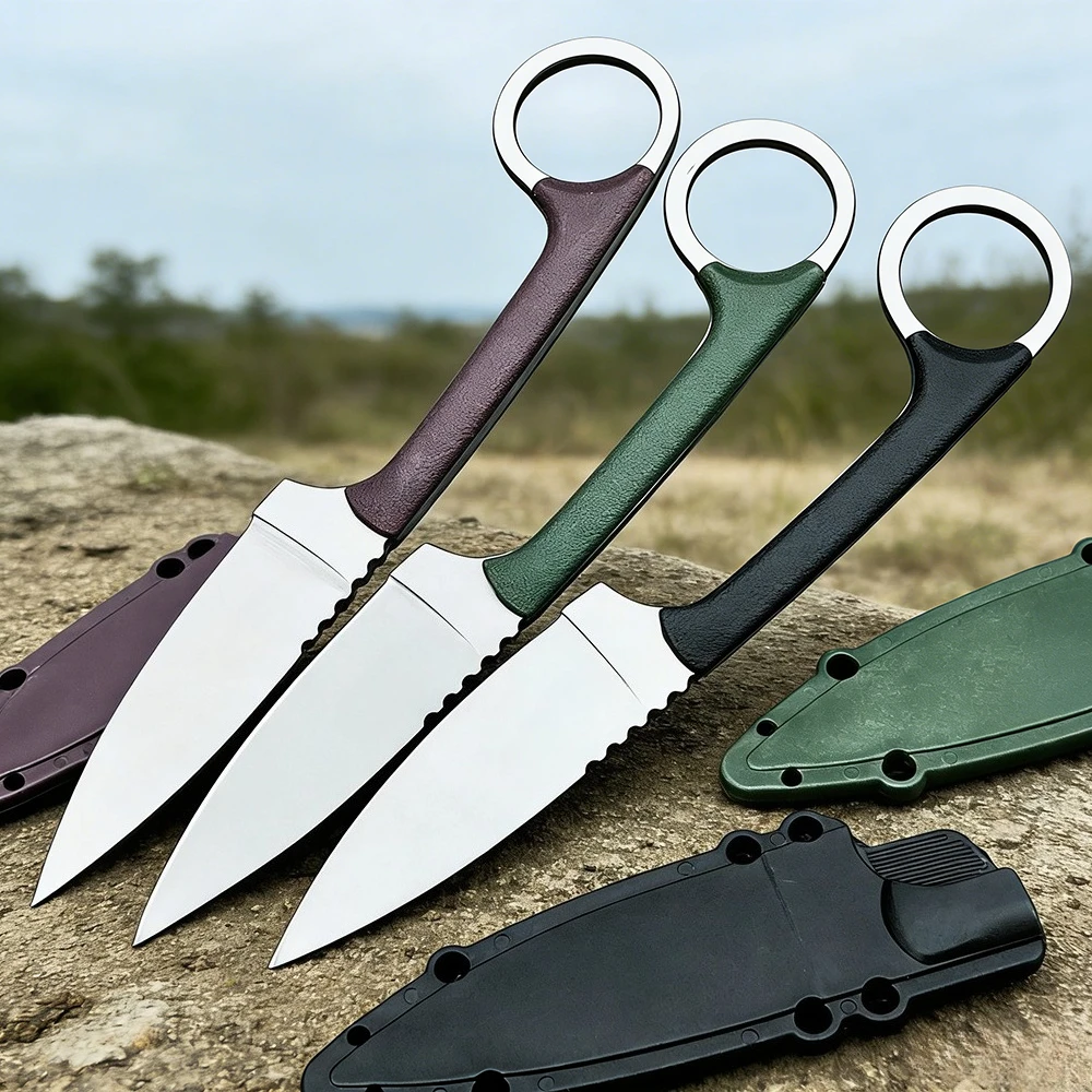 

Нож для выживания в джунглях 20AZ: практичный, для приключений в дикой природе, EDC-инструмент, снаряжение для активного отдыха, кемпинга и походов