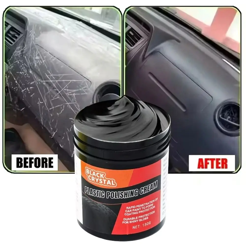 

1 комплект нано-улучшенной резиновой ремонтной пасты, черный восстановитель пластиковых отделки для ремонта интерьера, 150 г, восстановитель выцветших царапин